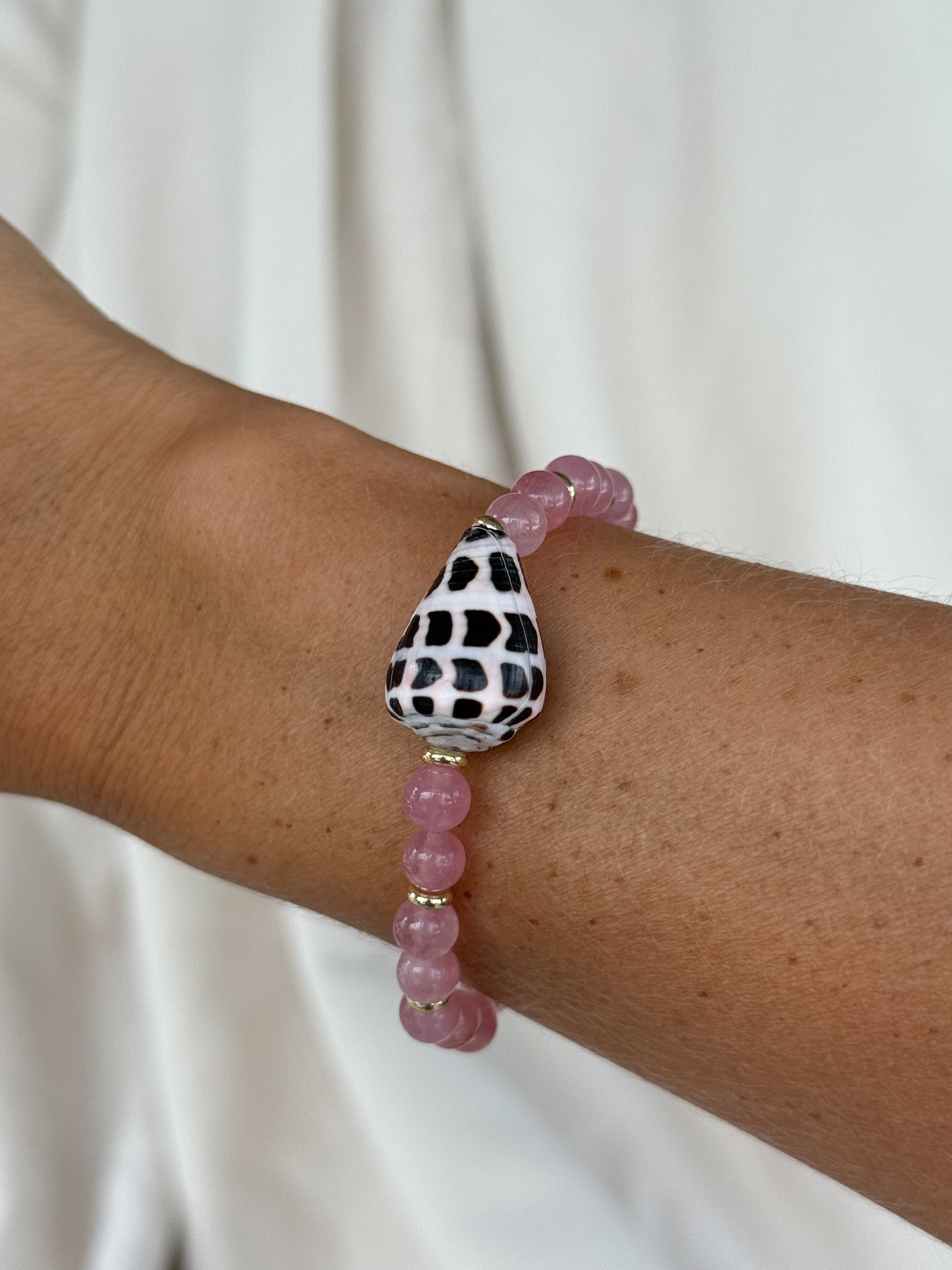 Cone shell bracelet