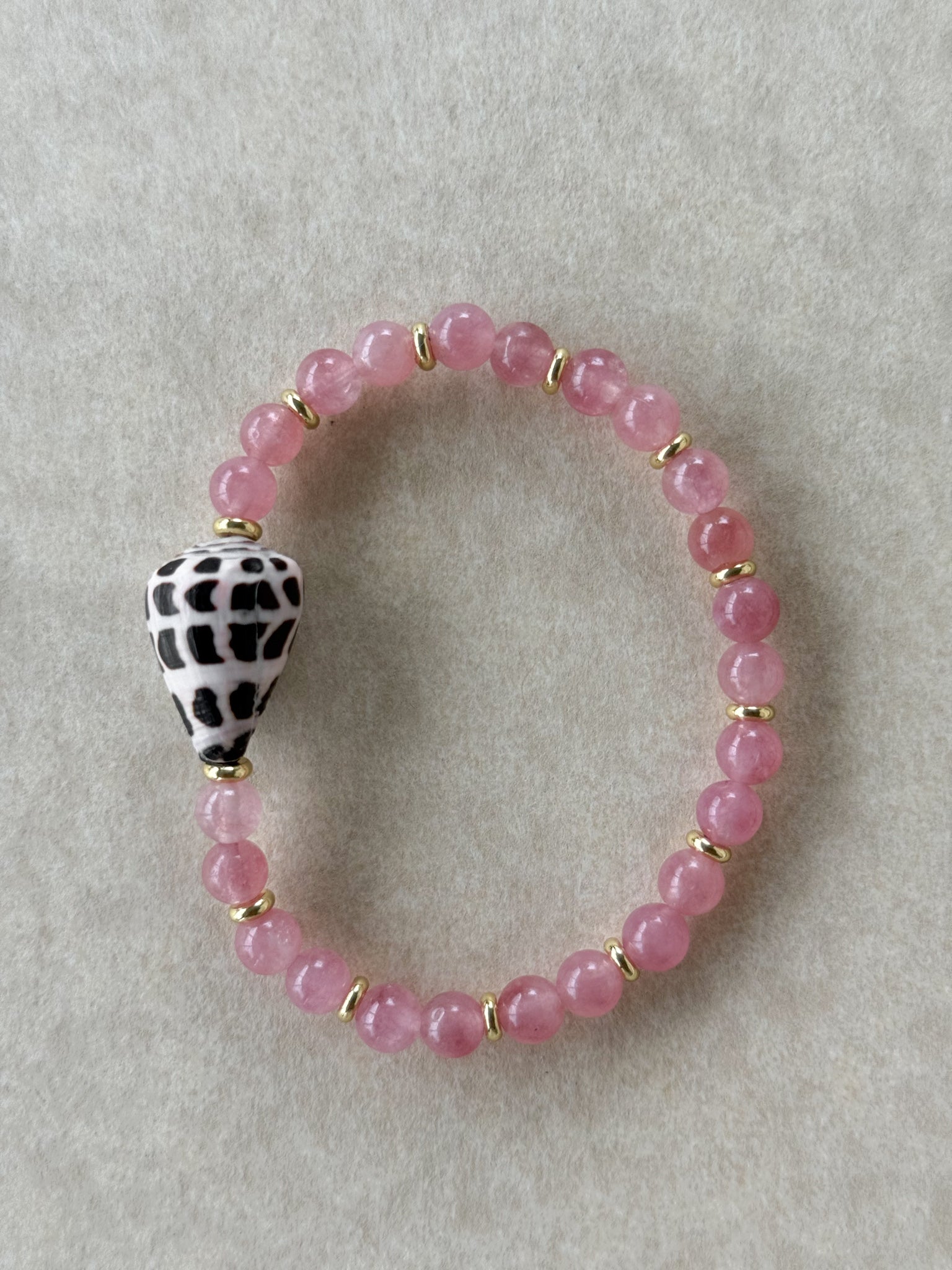 Cone shell bracelet