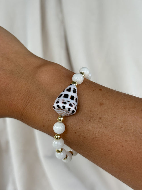 Cone shell bracelet