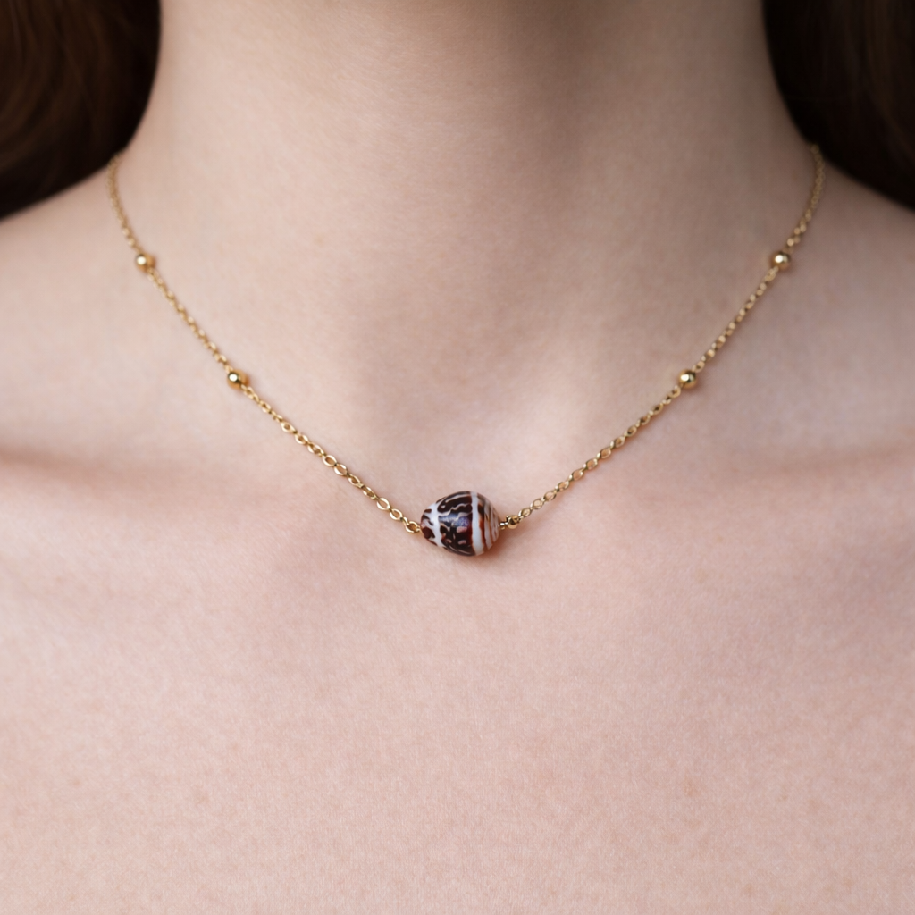 Cone shell necklace