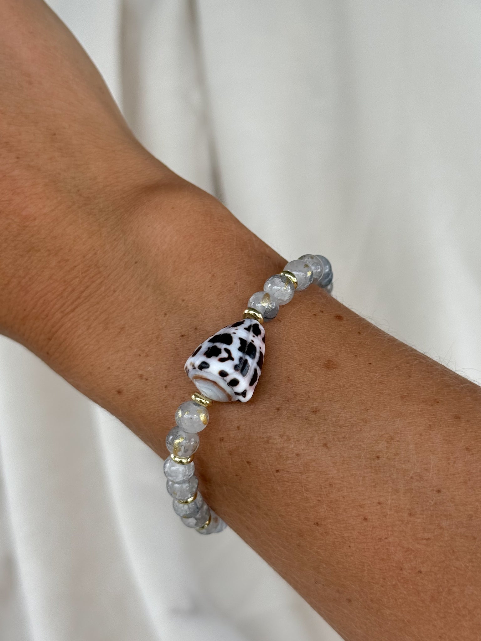Cone shell bracelet