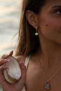 Pearl earrings