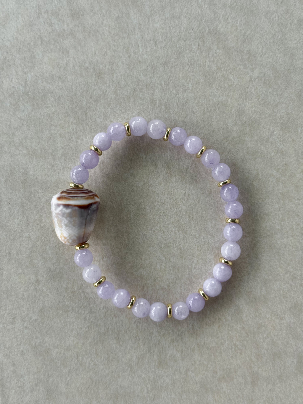 Cone shell bracelet