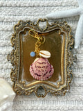 Seashell keychain