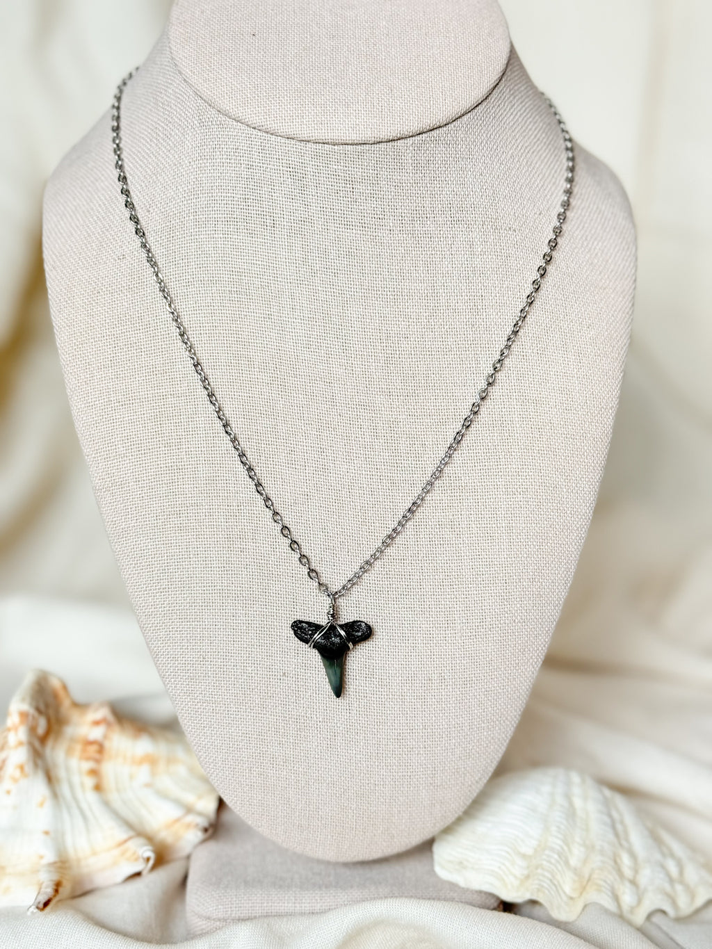 Shark tooth necklace
