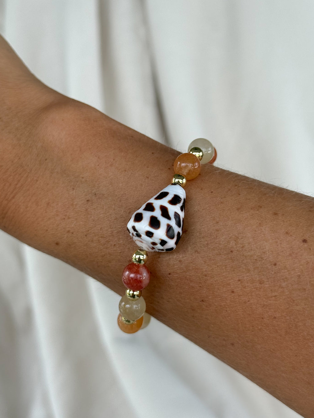 Cone shell bracelet