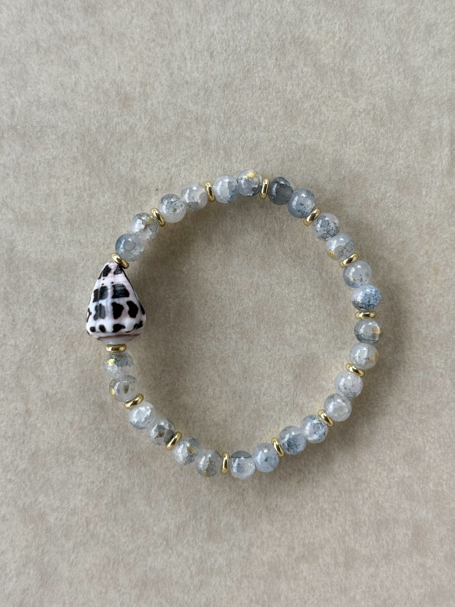 Cone shell bracelet