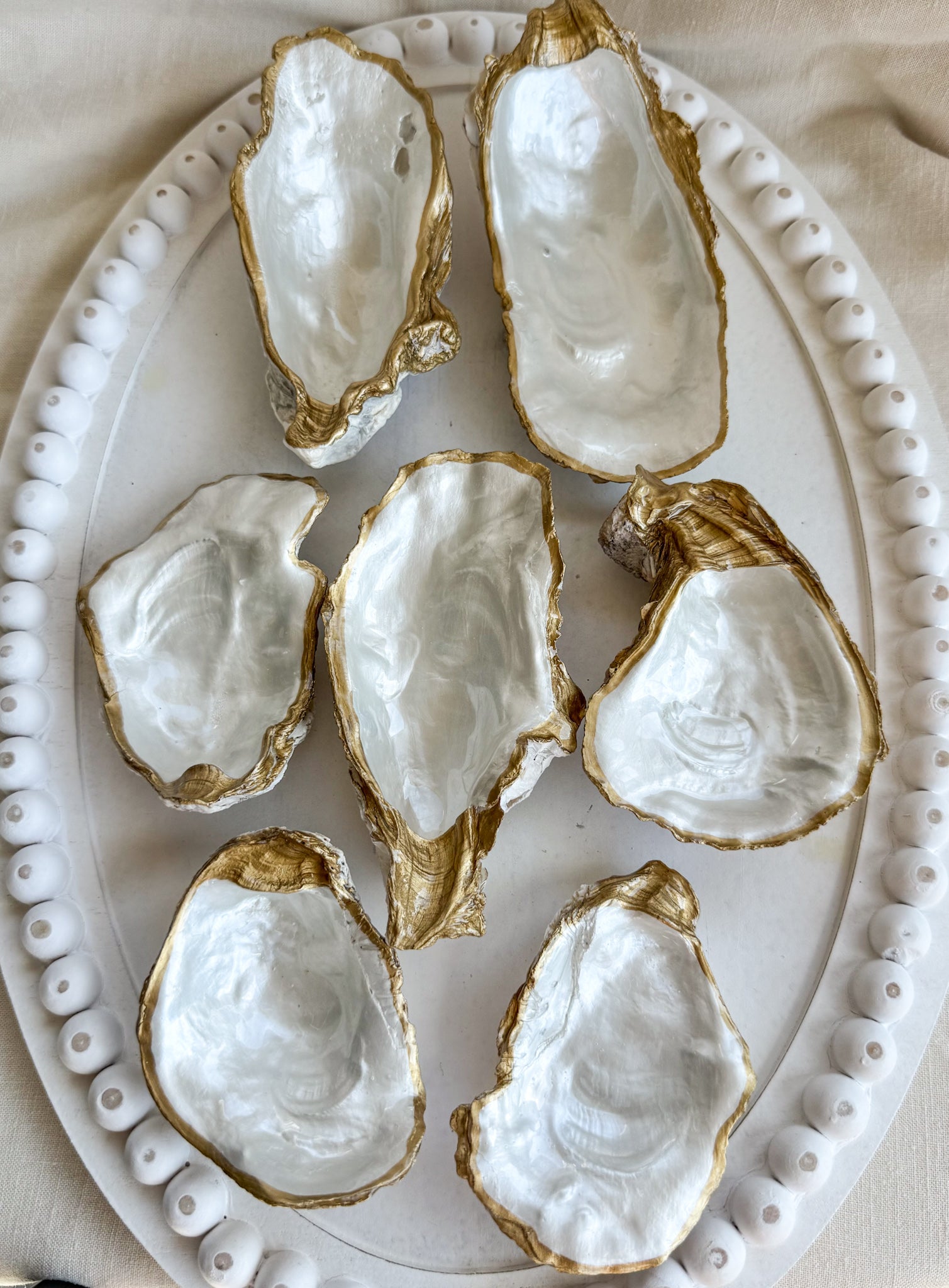 Pearl Oyster shell trays