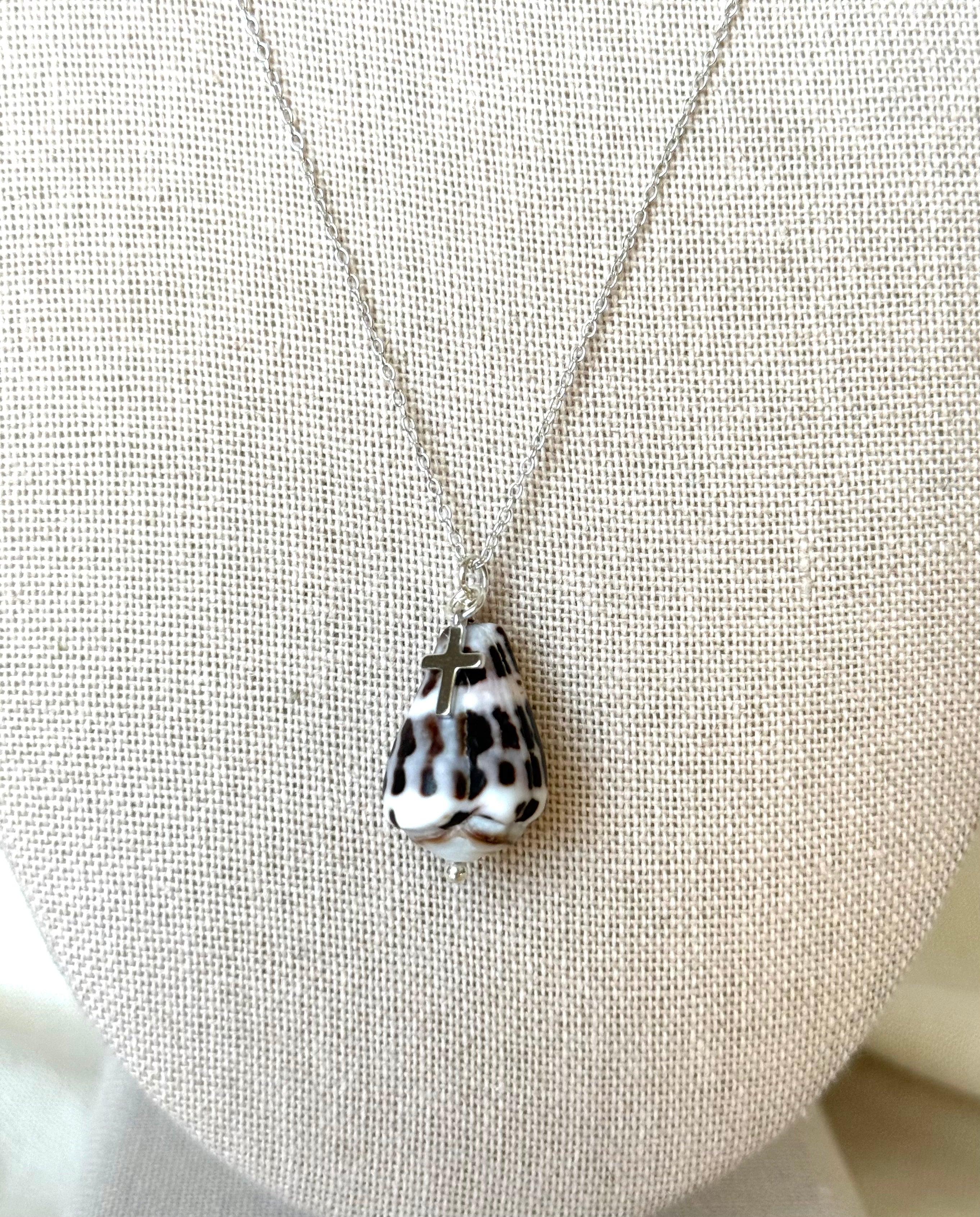 Cone shell necklace