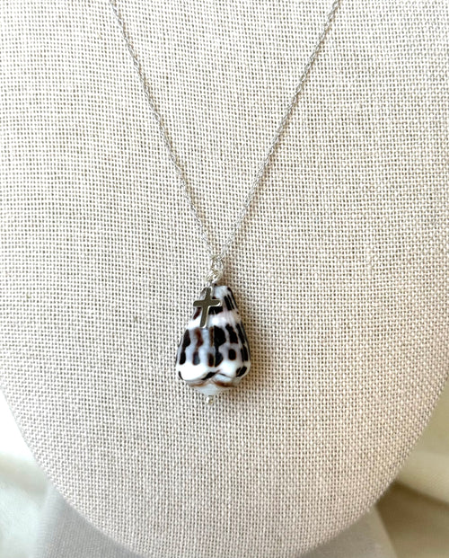 Cone shell necklace