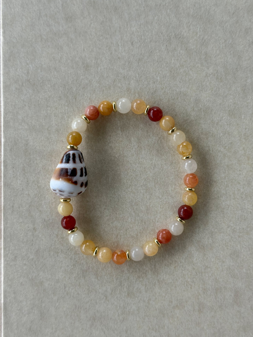 Cone shell bracelet