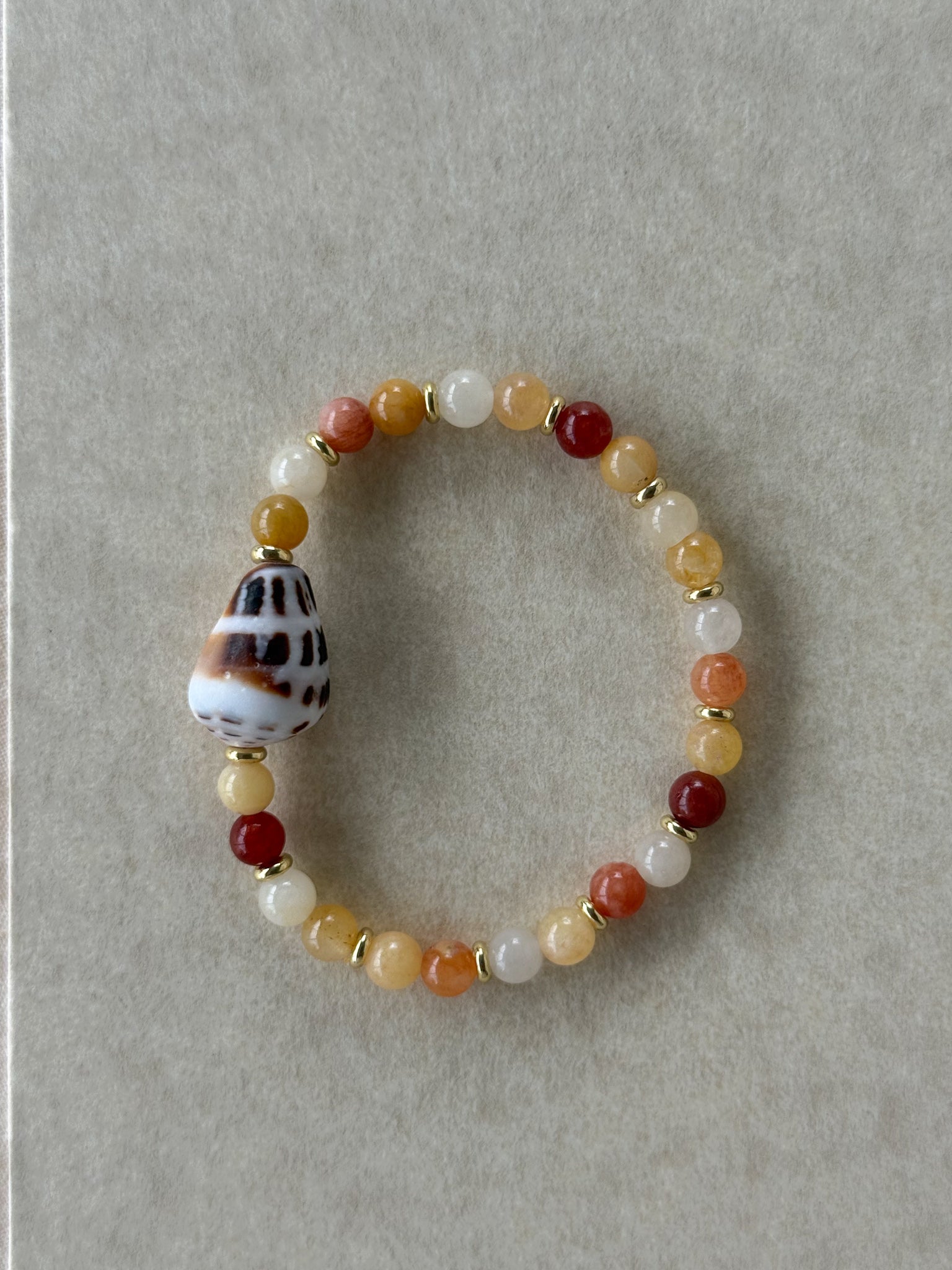 Cone shell bracelet
