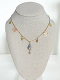 Cone charm necklace
