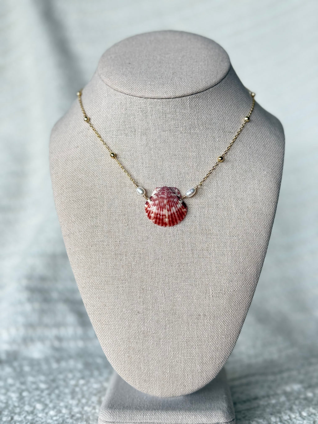 Seashell necklace