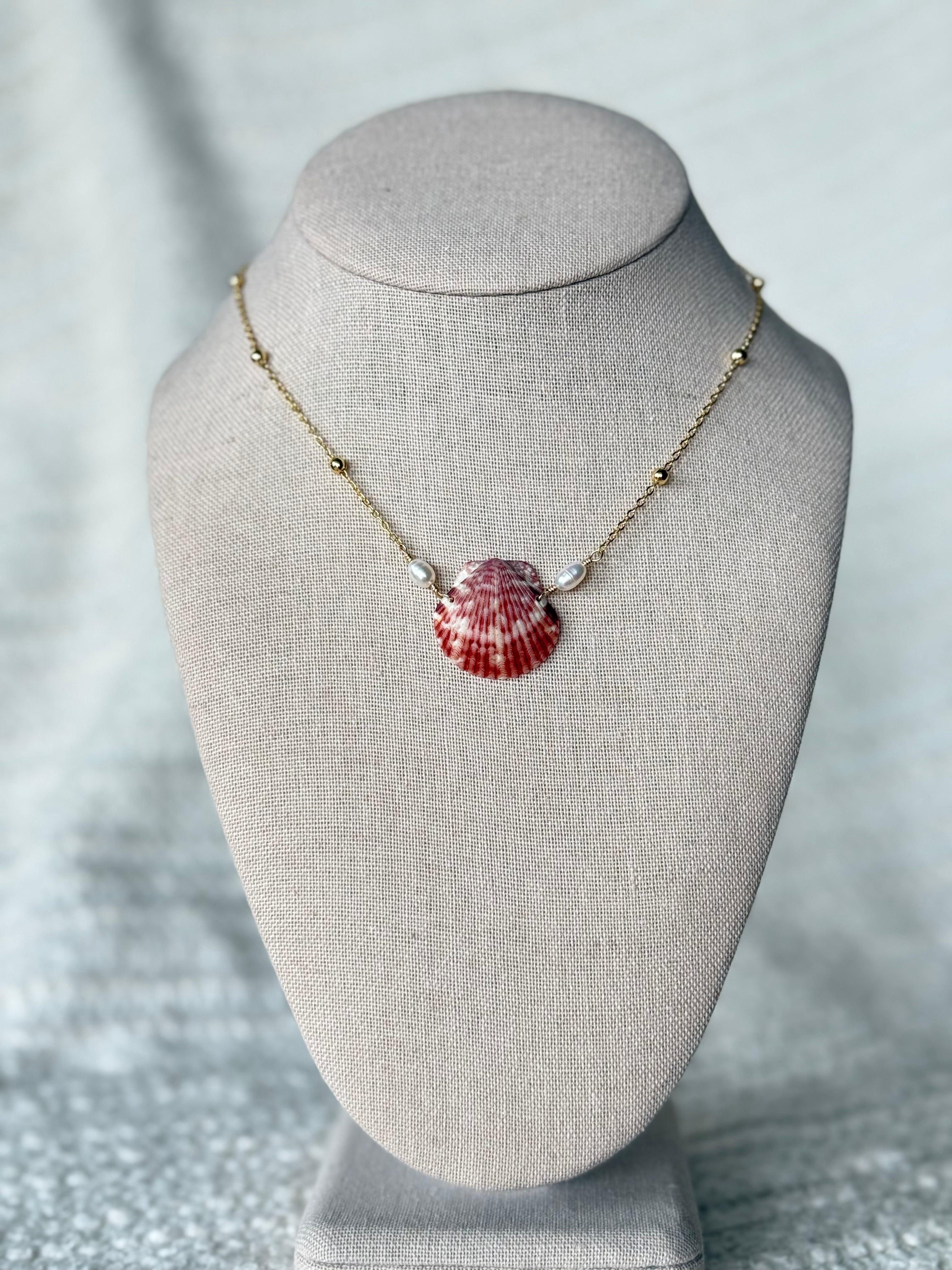 Seashell necklace
