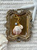 Seashell keychain