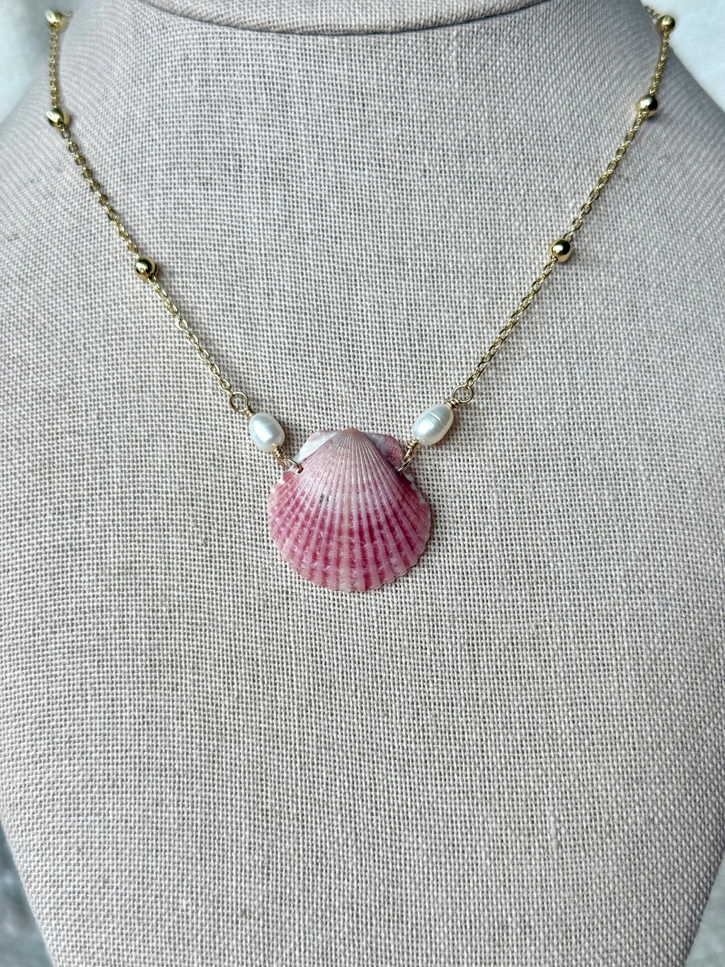 Seashell necklace