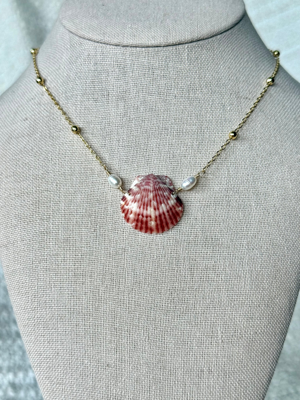 Seashell necklace