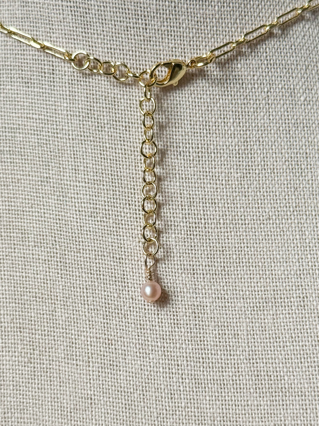 Cone charm necklace
