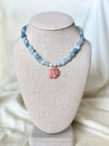 Beaded shell necklace