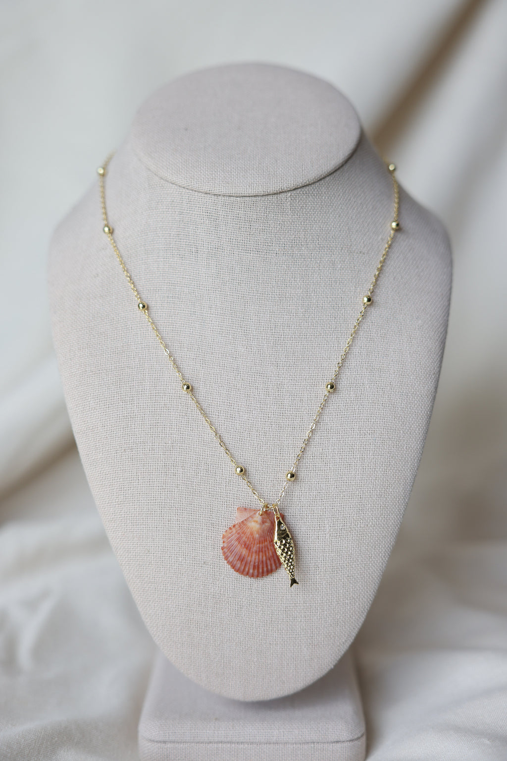 Seashell necklace