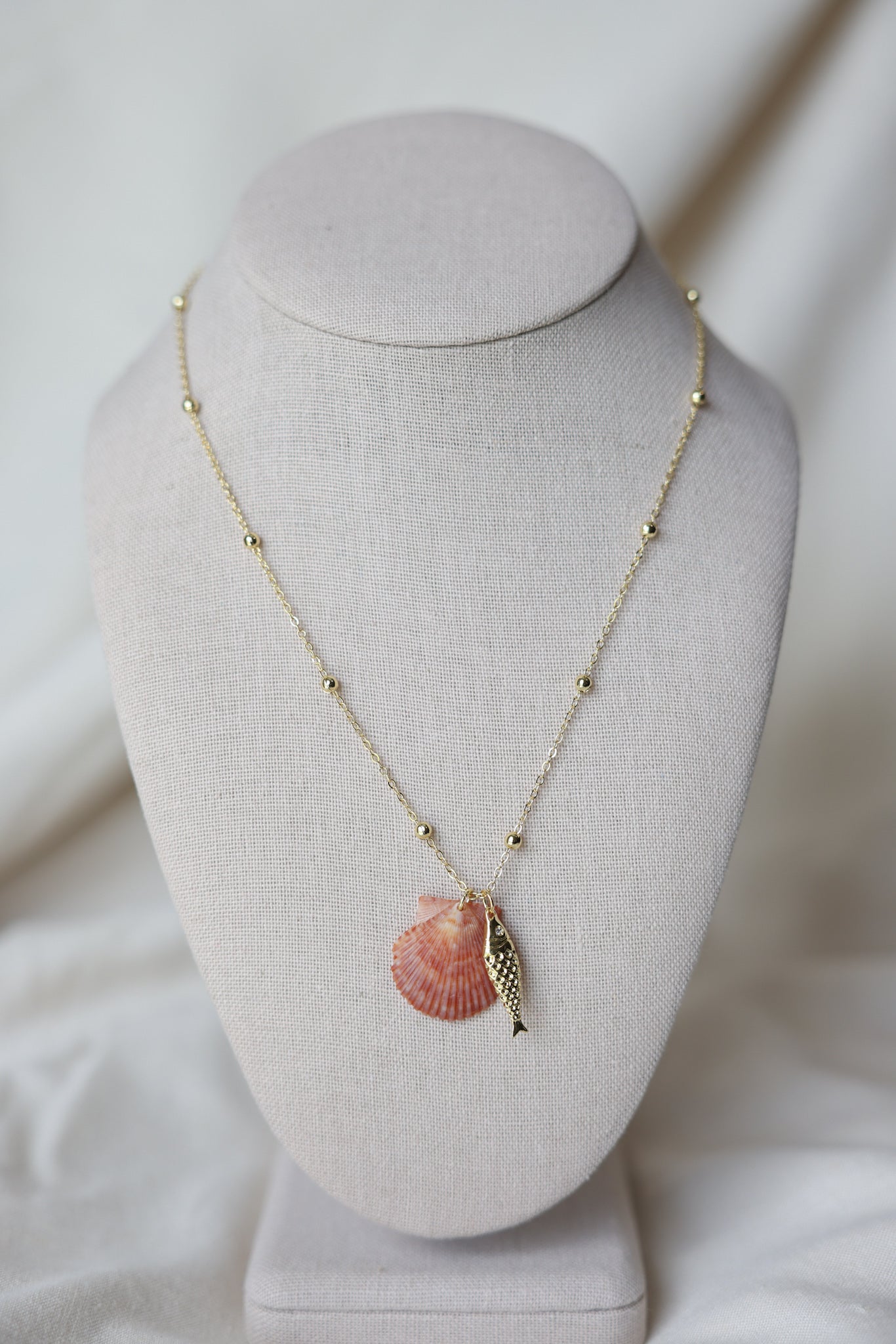 Seashell necklace